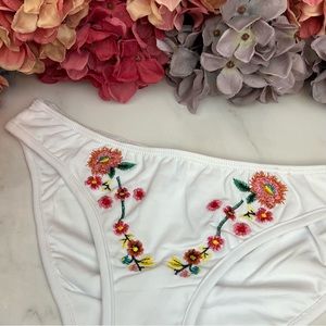 Sexy Embroidered Bikini